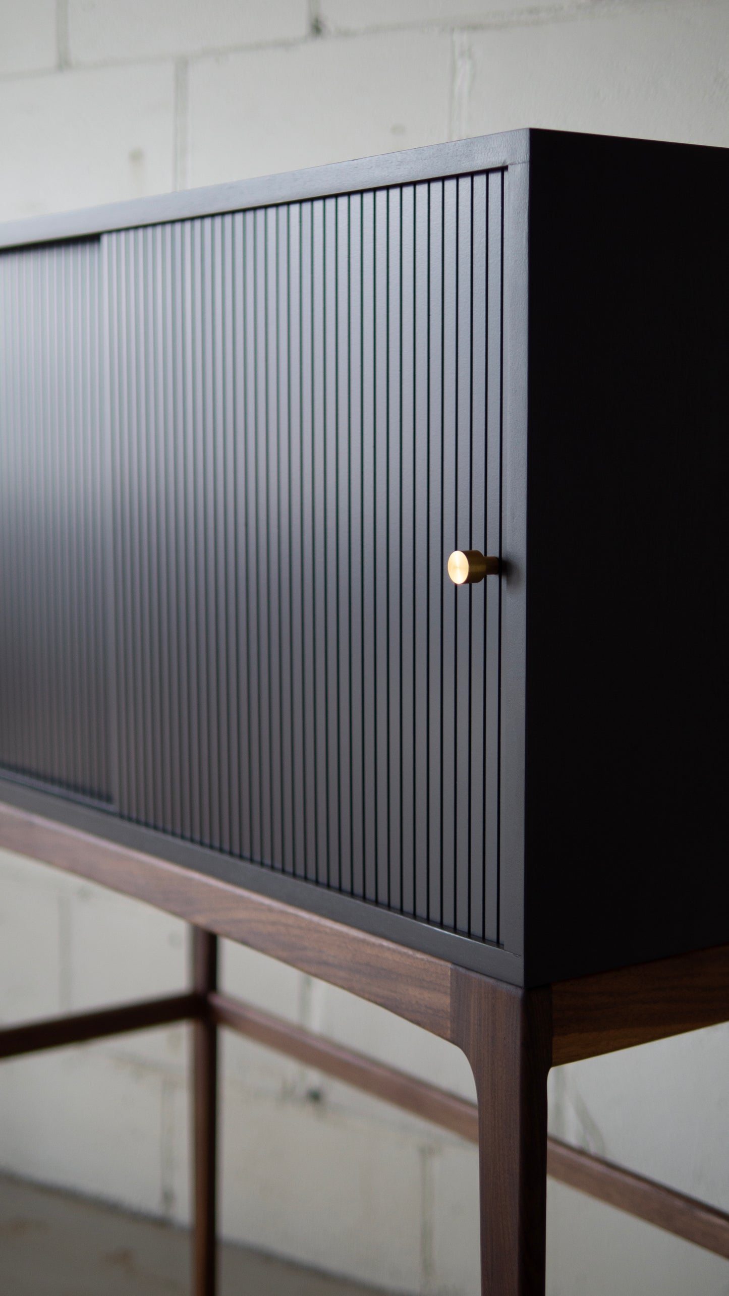 Handcrafted Record or Liquor High Cabinet (MCM Inspired)