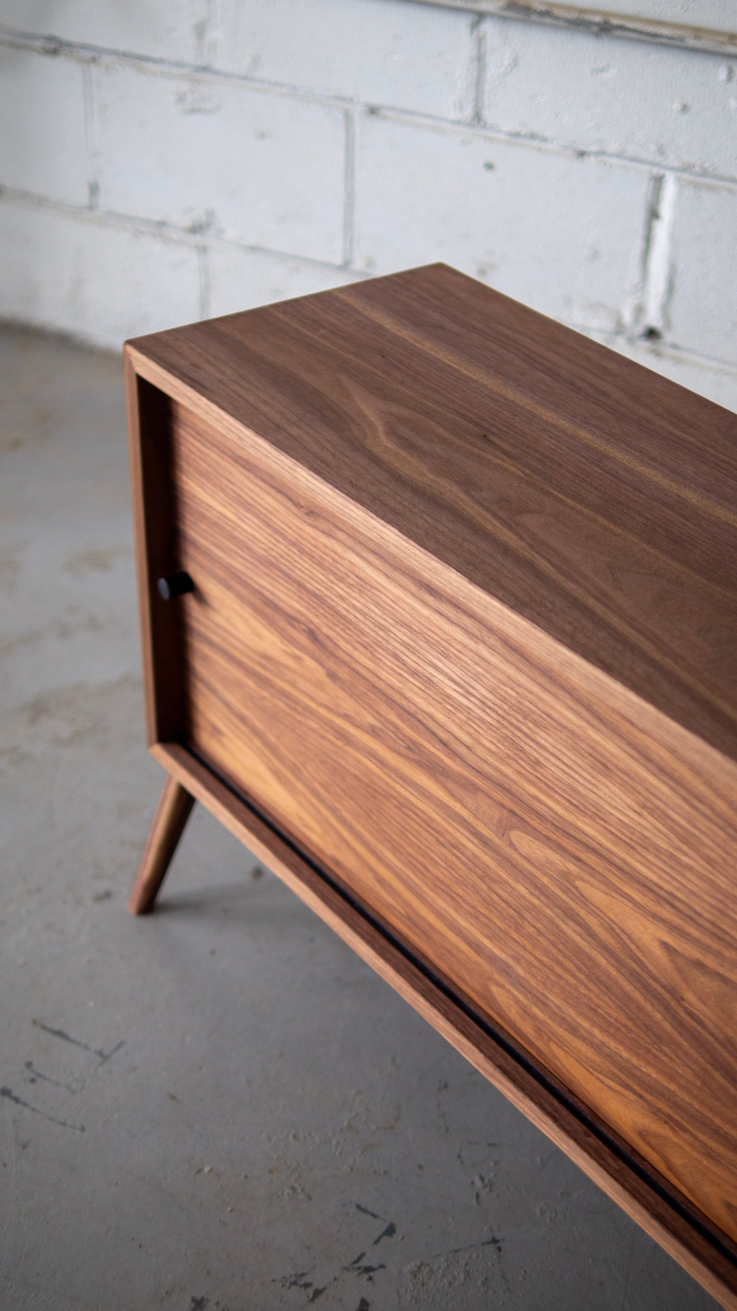 All Walnut Media Console