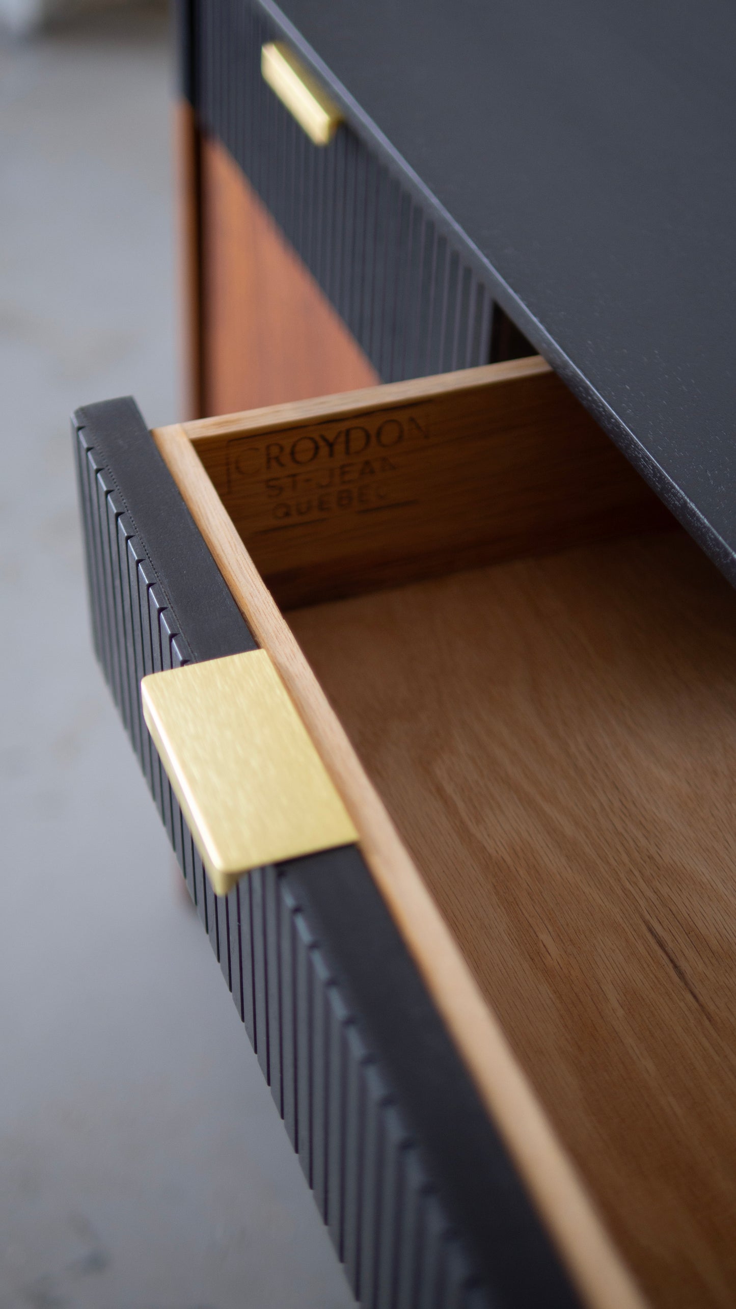 Walnut MCM Credenza by Croydon St. Jean Quebec