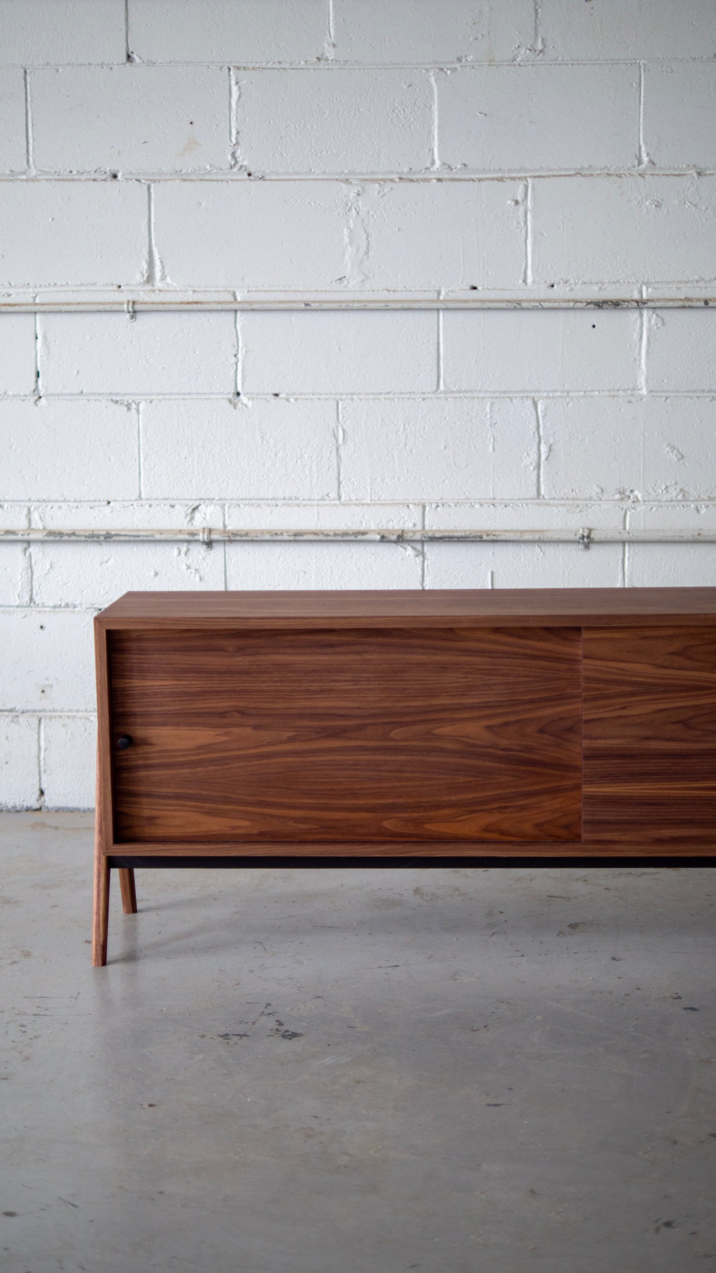 All Walnut Media Console