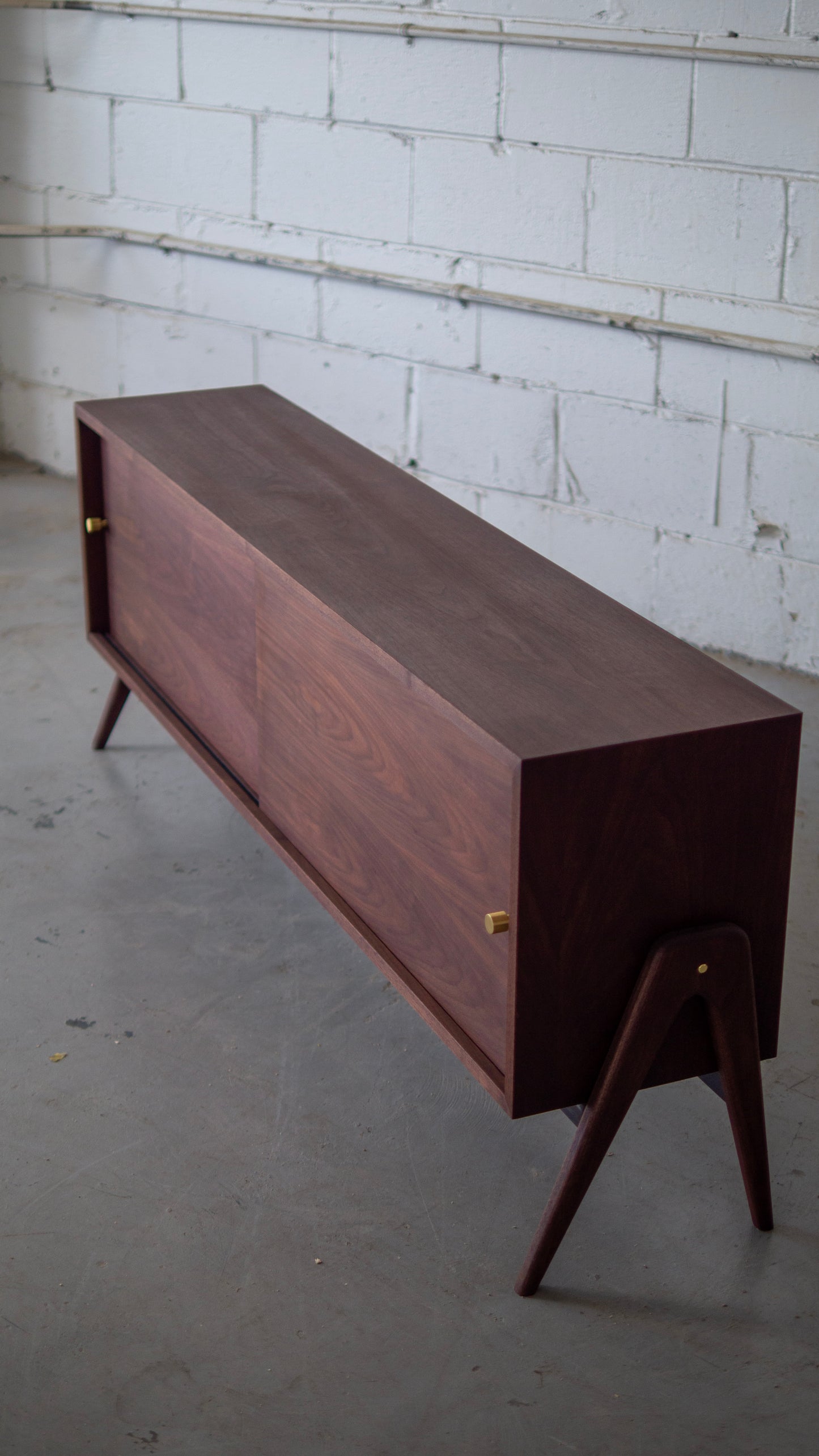 Dark Walnut Media Console