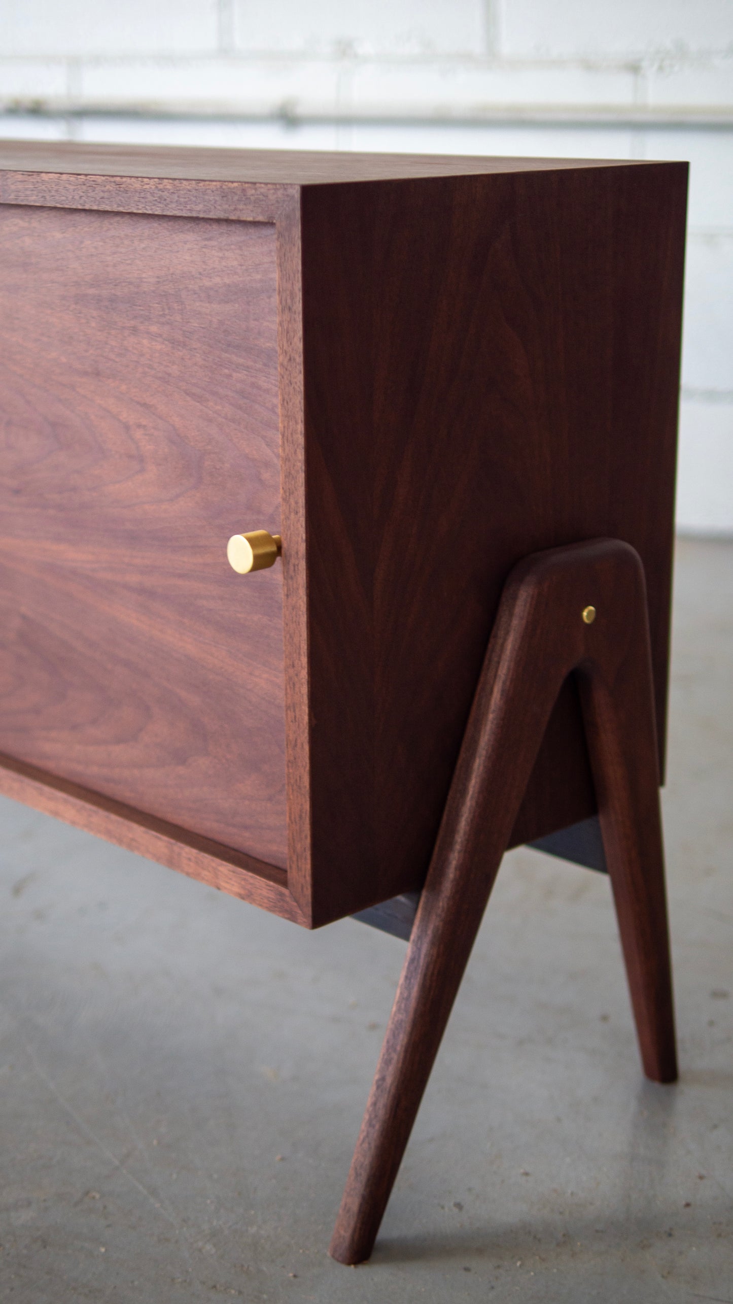 Dark Walnut Media Console