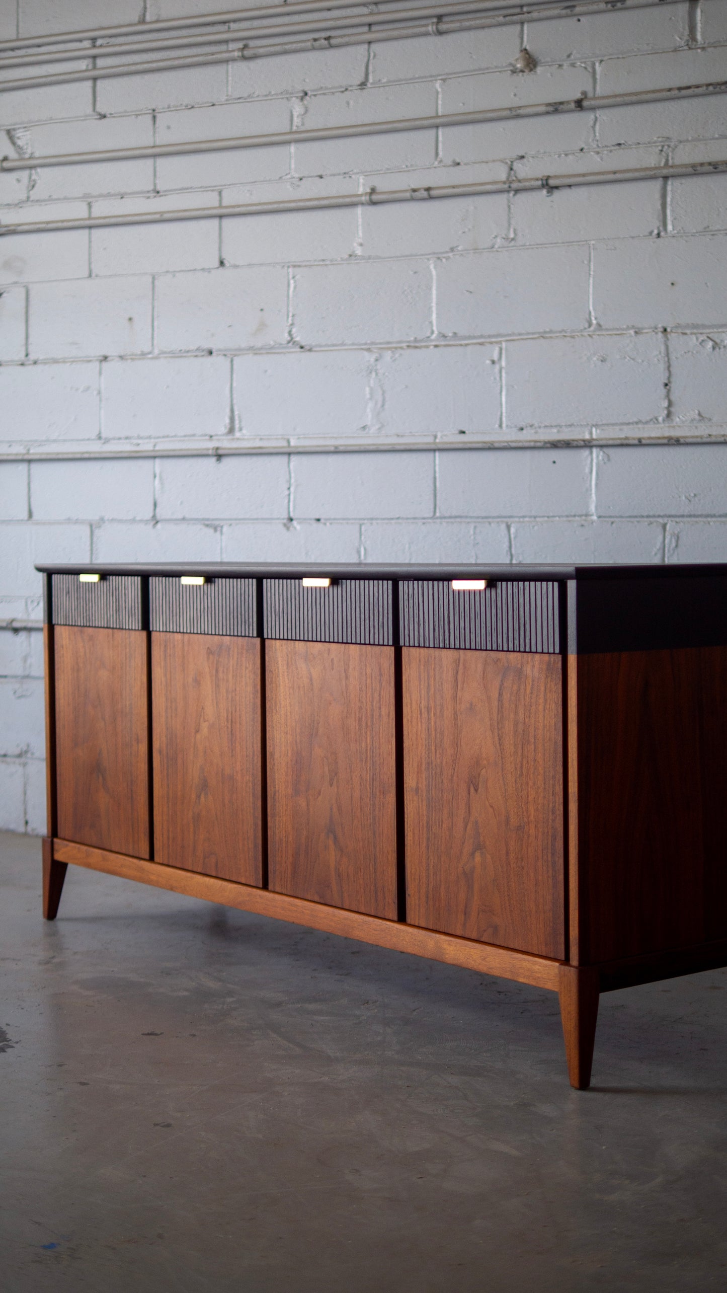 Walnut MCM Credenza by Croydon St. Jean Quebec