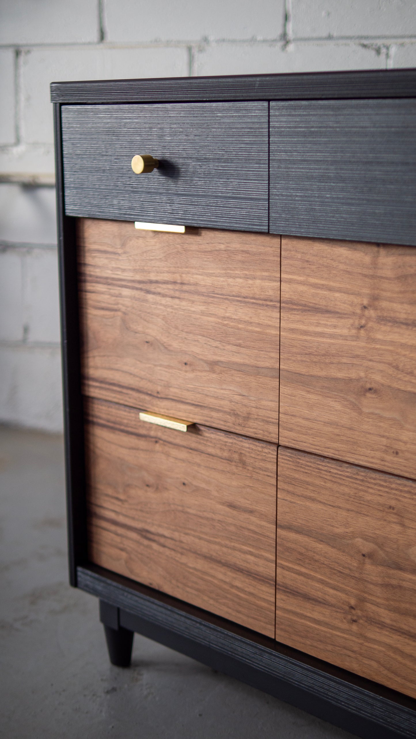 Grass Textured MCM Kroehler Dresser