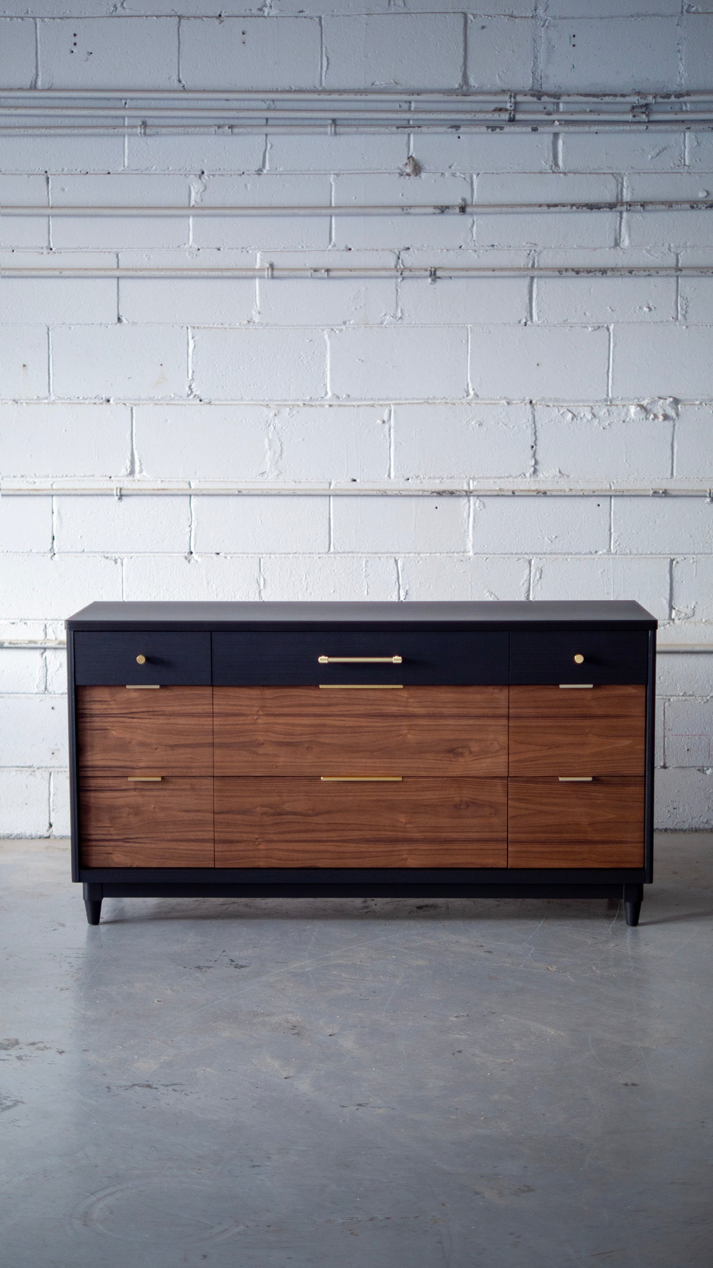 Grass Textured MCM Kroehler Dresser