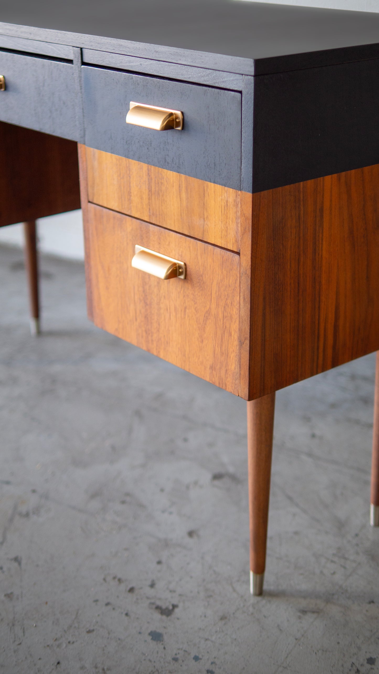 Breathtaking MCM Walnut Desk