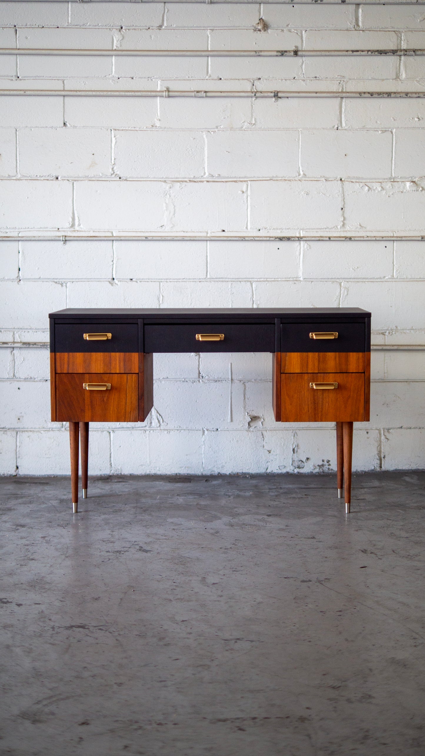 Breathtaking MCM Walnut Desk