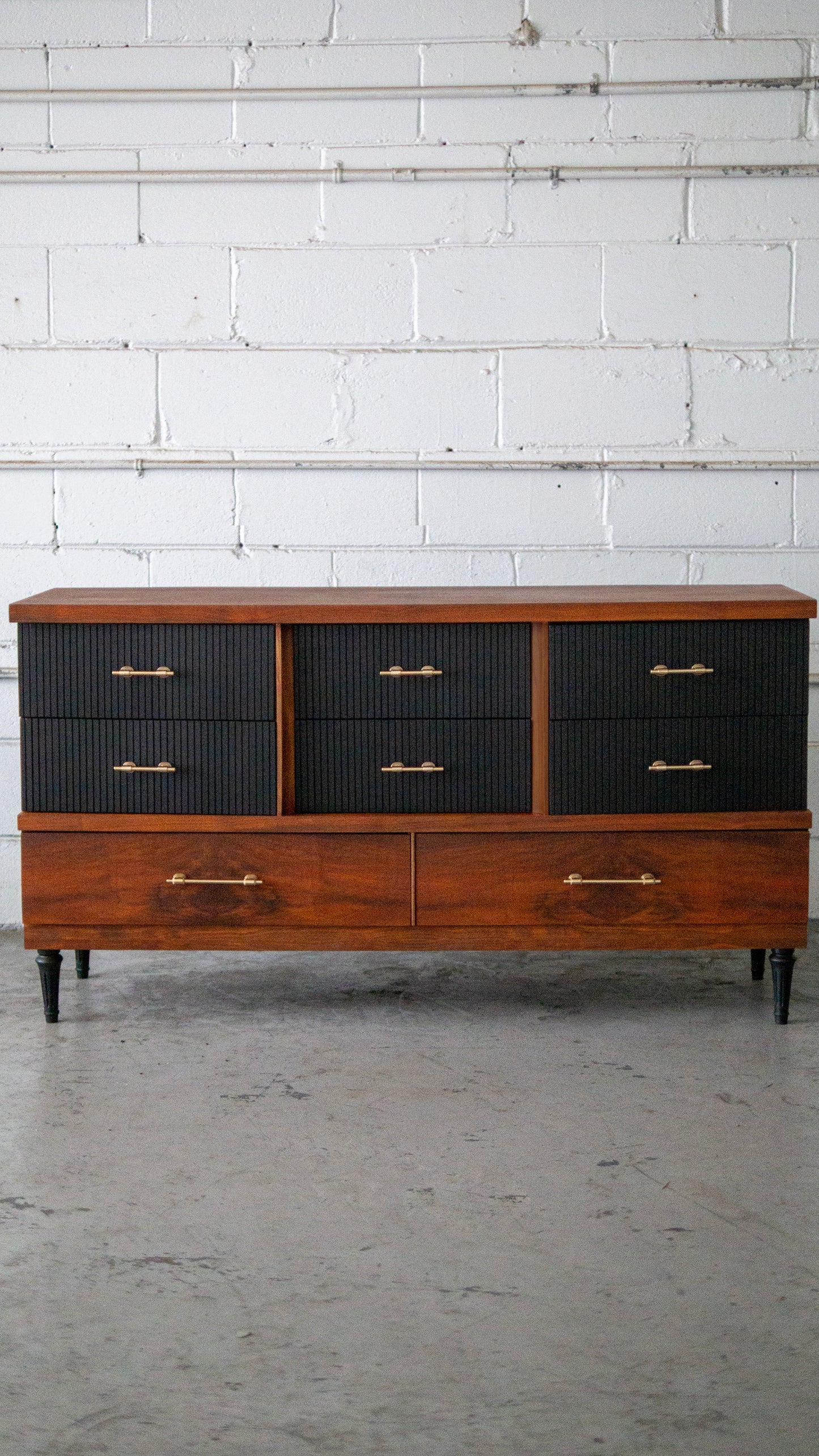 Princeville Fluted MCM Dresser