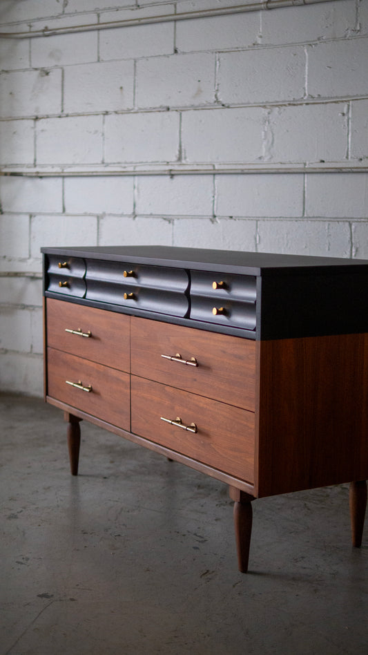 Partial Dipped Kroehler MCM Dresser