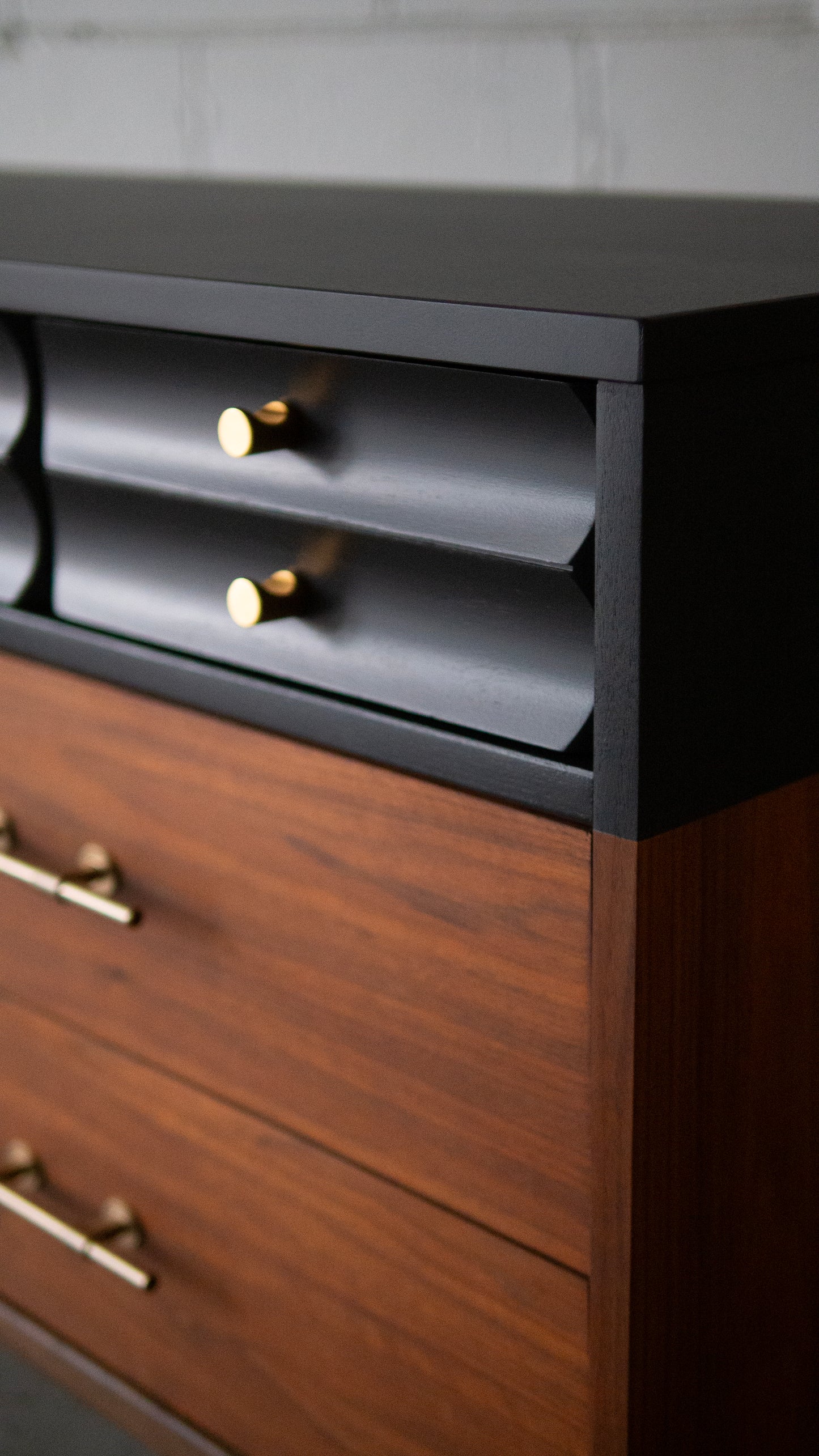 Partial Dipped Kroehler MCM Dresser