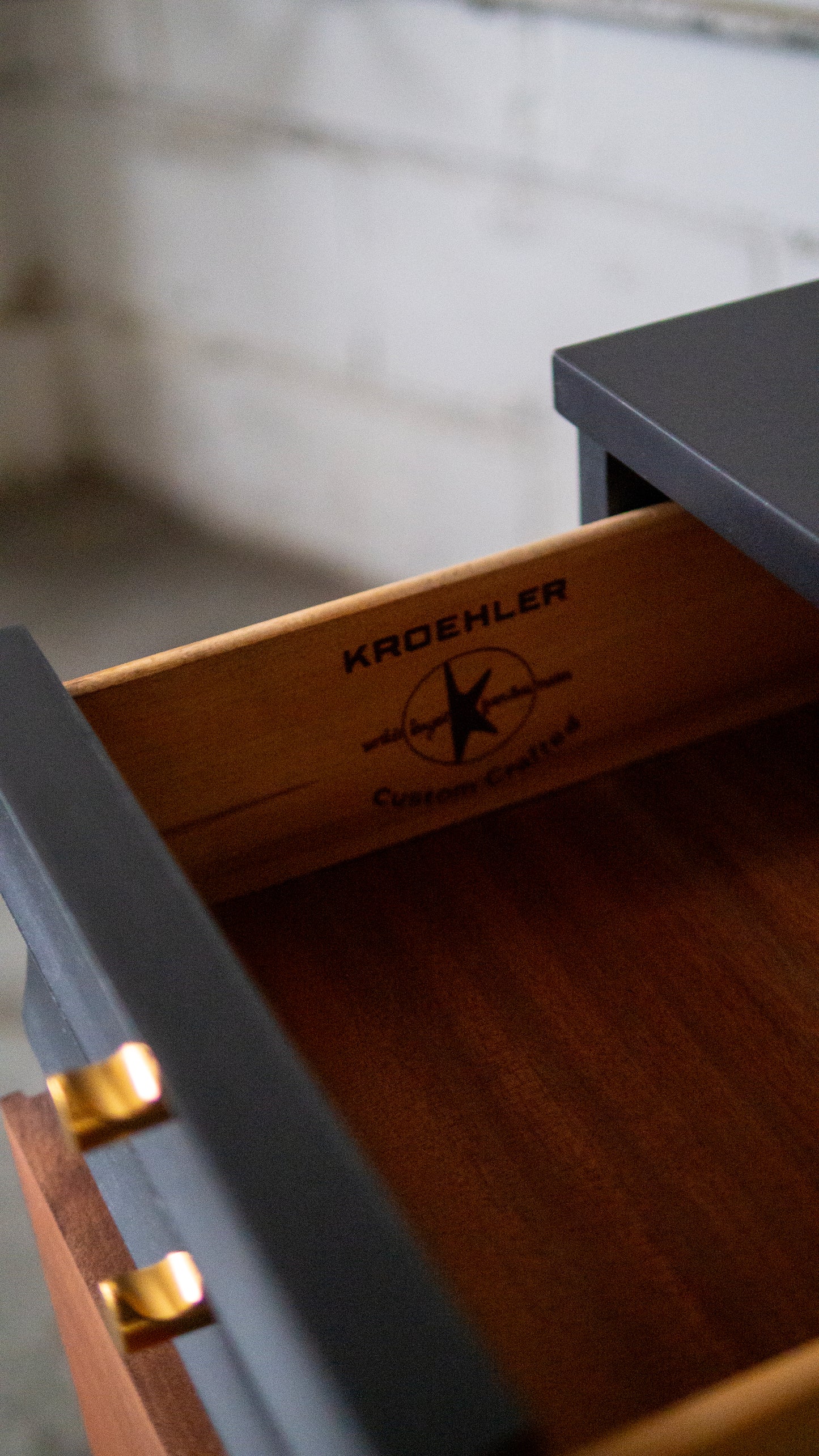 Partial Dipped Kroehler MCM Dresser