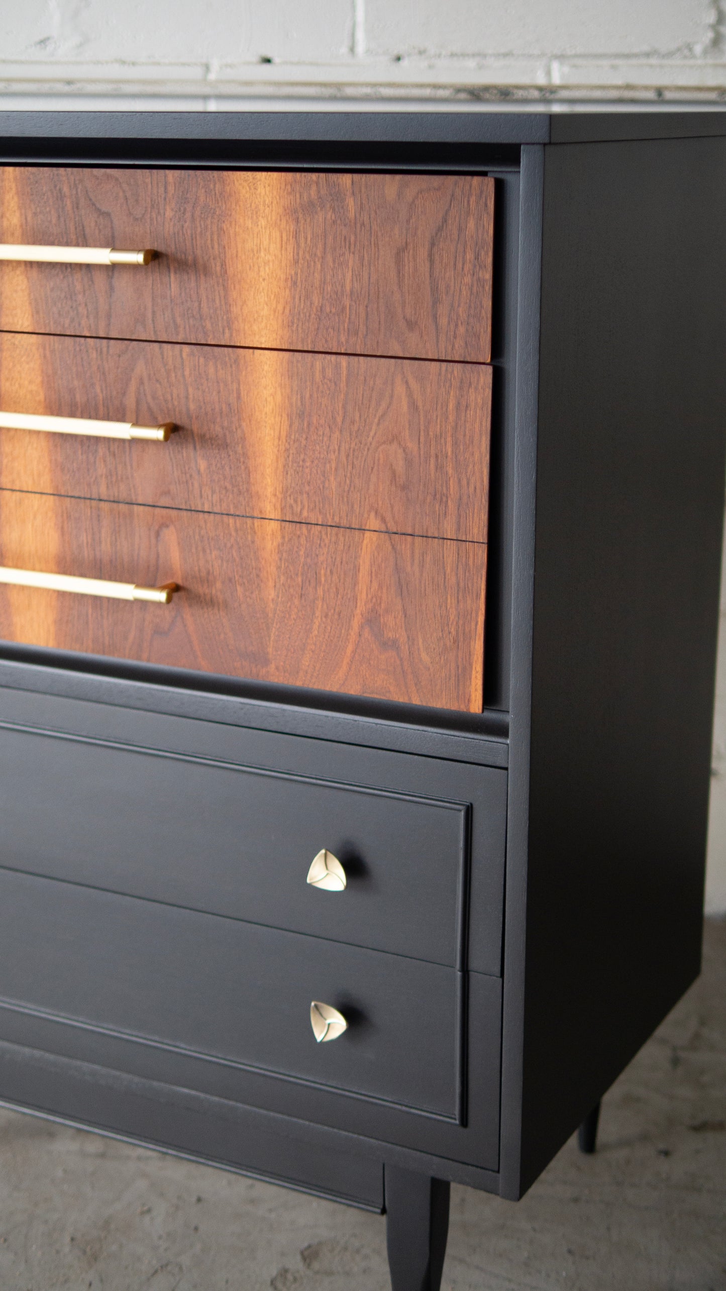Gorgeous MCM Gentleman's Tallboy Vintage Revival Part 1