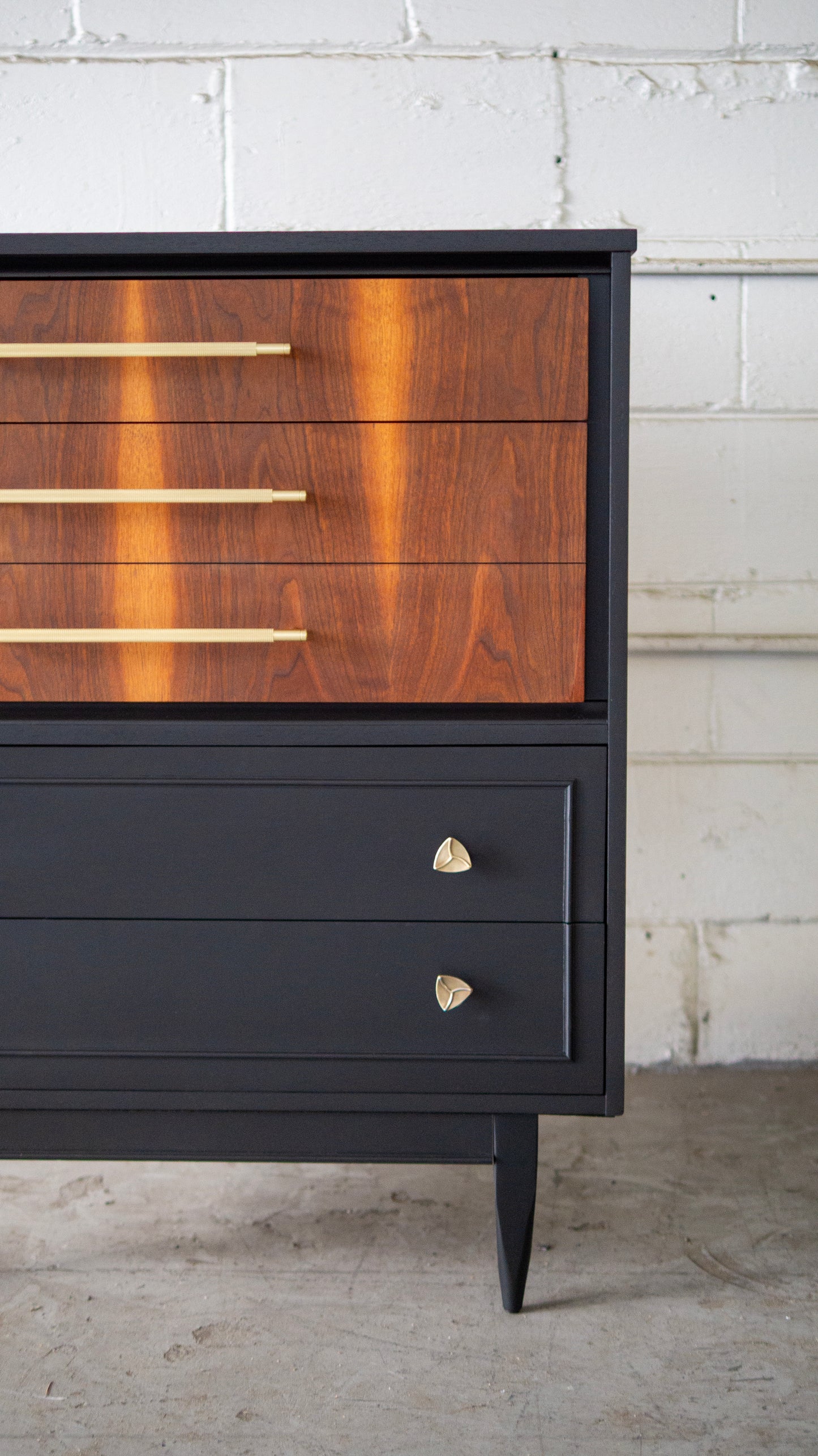 Gorgeous MCM Gentleman's Tallboy Vintage Revival Part 1