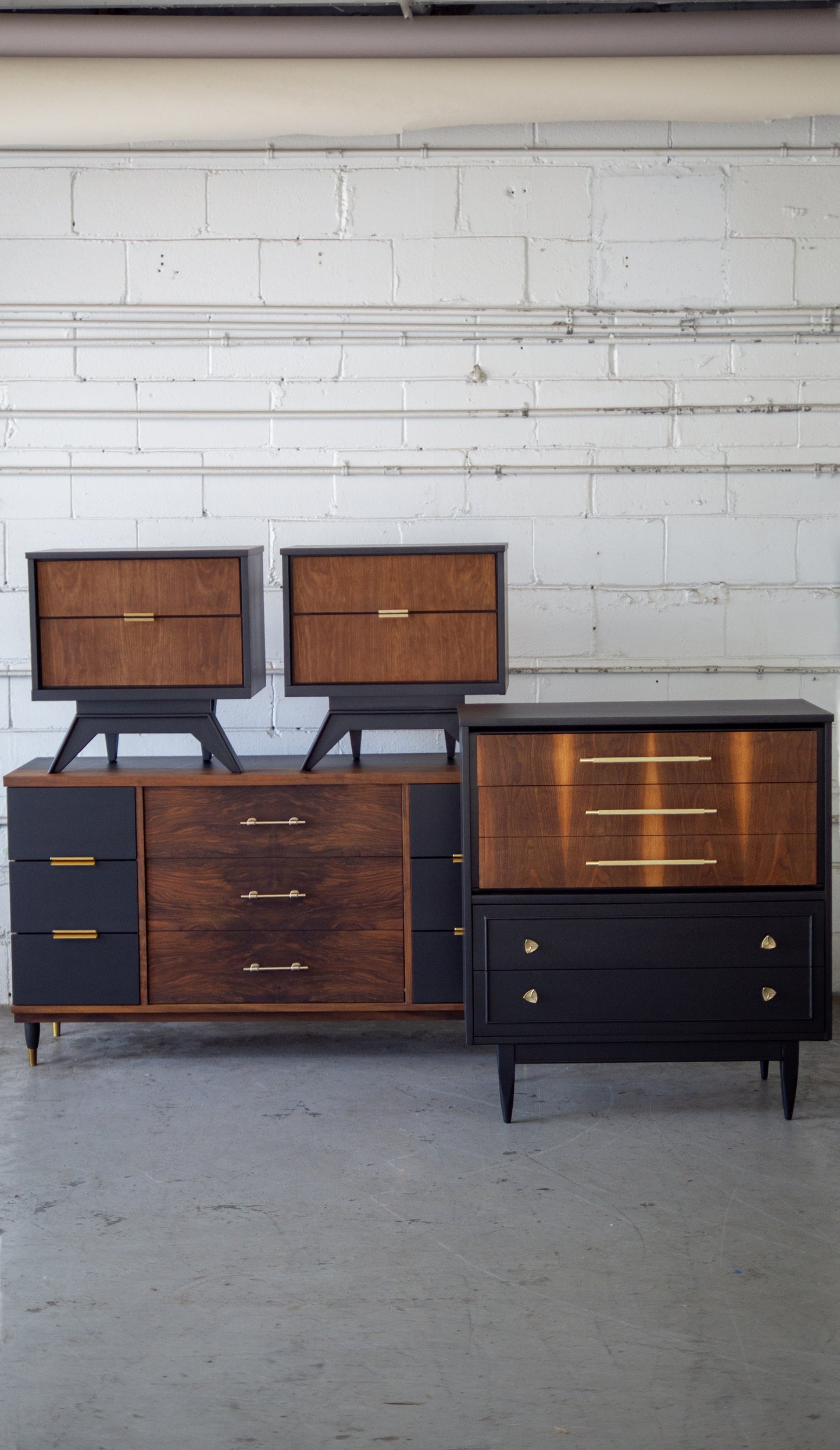 Custom Mix and Match Vintage Mid Century Bedroom Set
