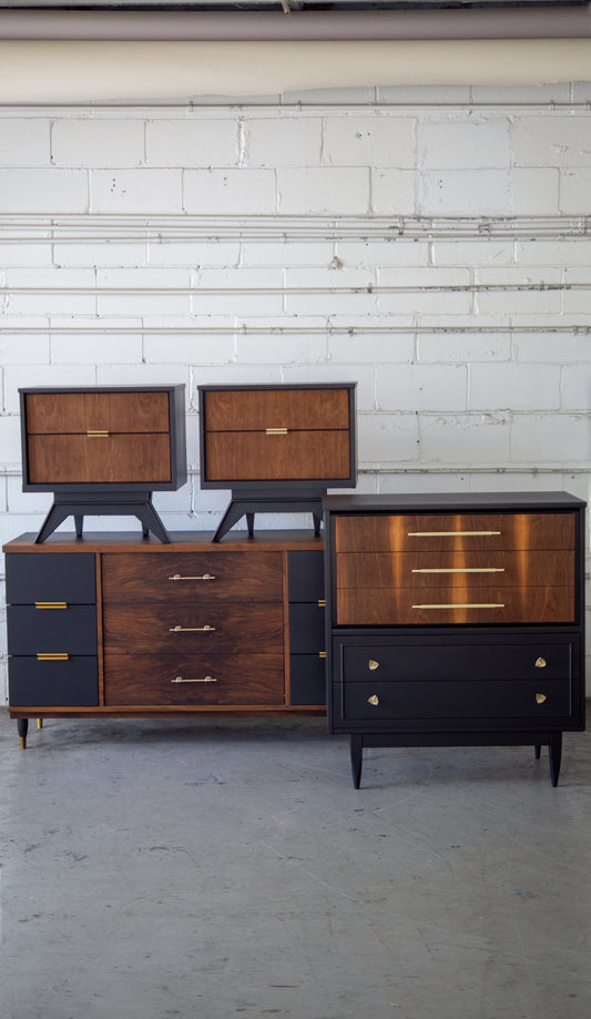 Custom Mix and Match Vintage Mid Century Bedroom Set