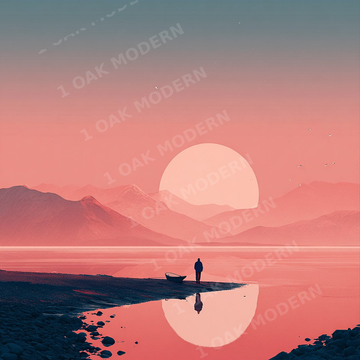 Quiet Horizon — Sky Editions, Set of Four